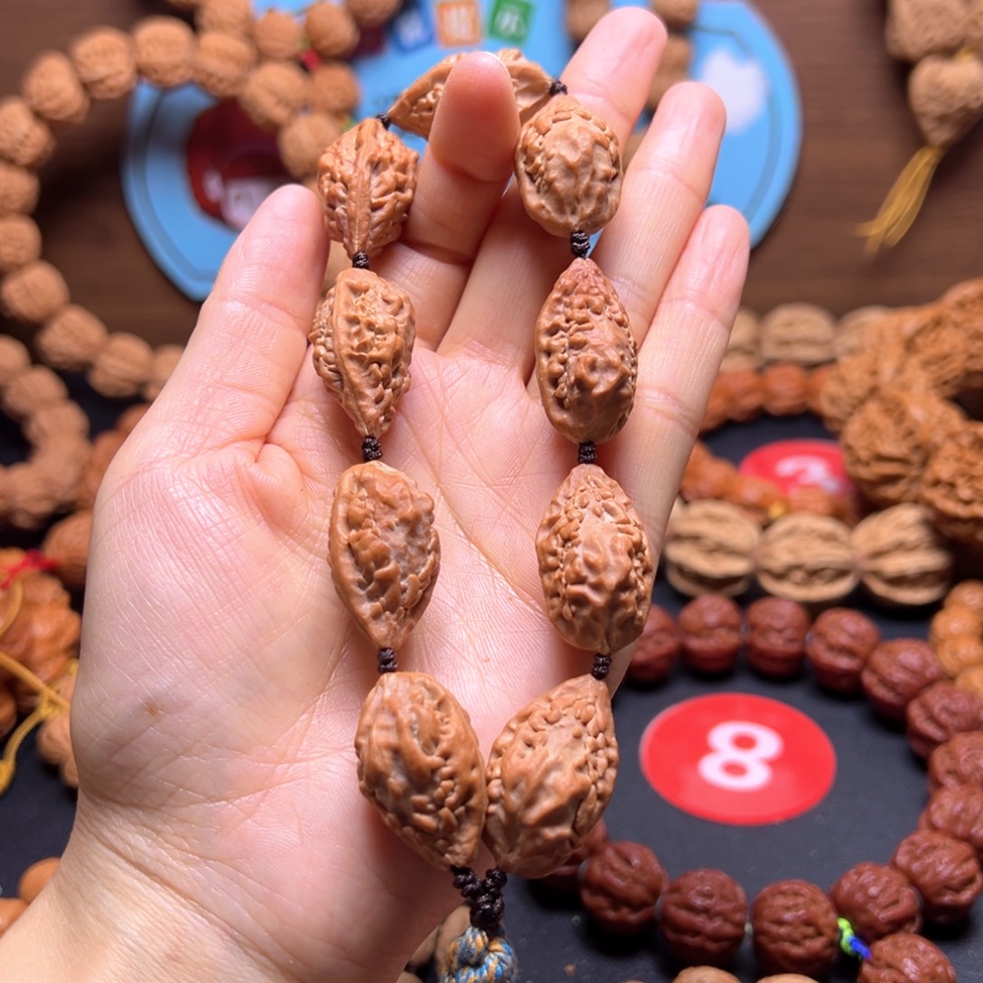 手串文玩核桃麒麟角17加