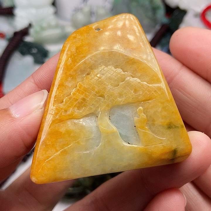 未镶嵌挂件翡翠翡翠