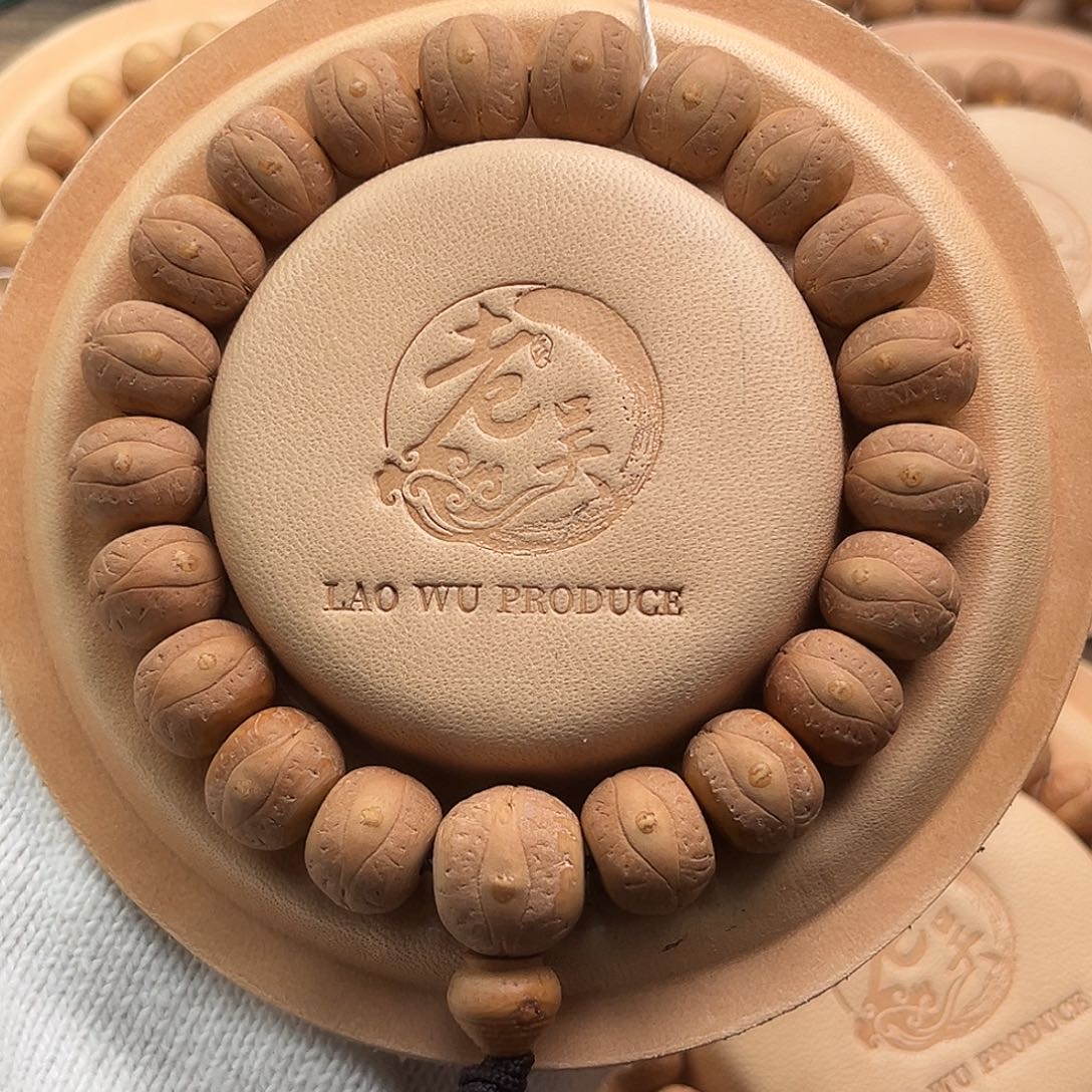 凤眼菩提手串精品14mm满分皮质藏式桶珠