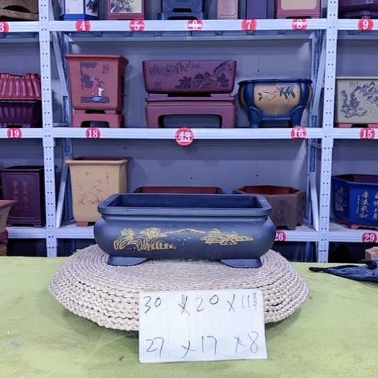 紫砂花盆宜兴紫砂厂