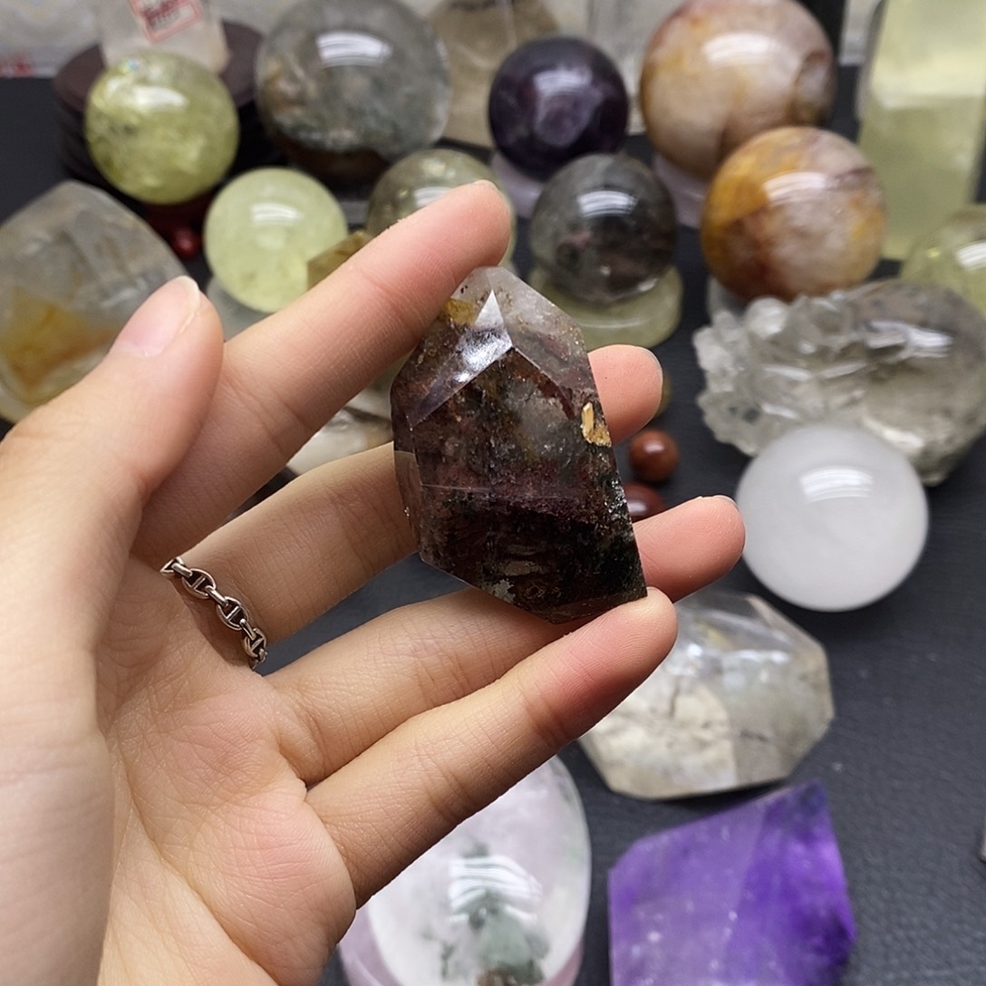 水晶未镶嵌珠宝半成品172水晶石