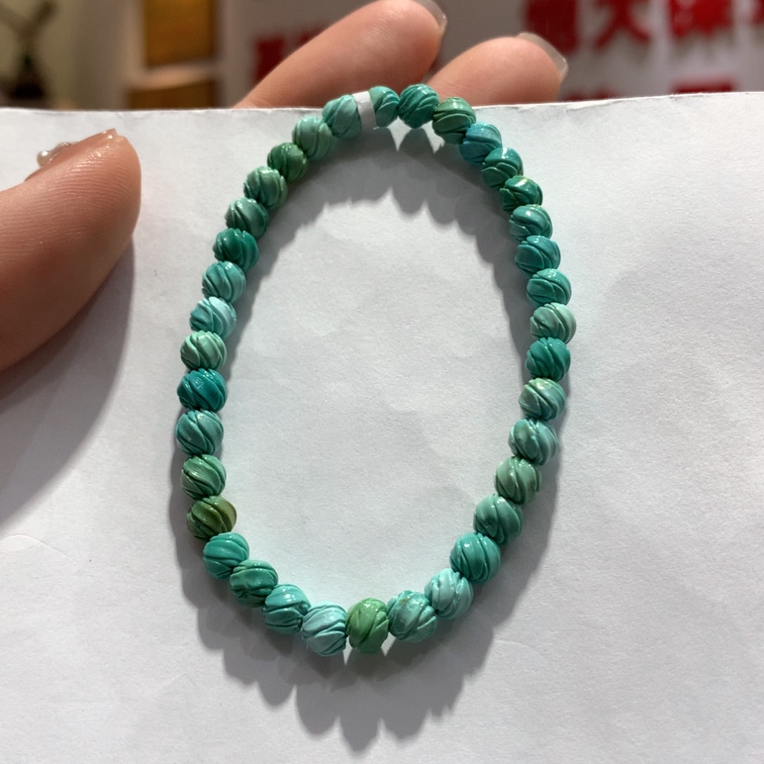 绿松石单圈未镶嵌