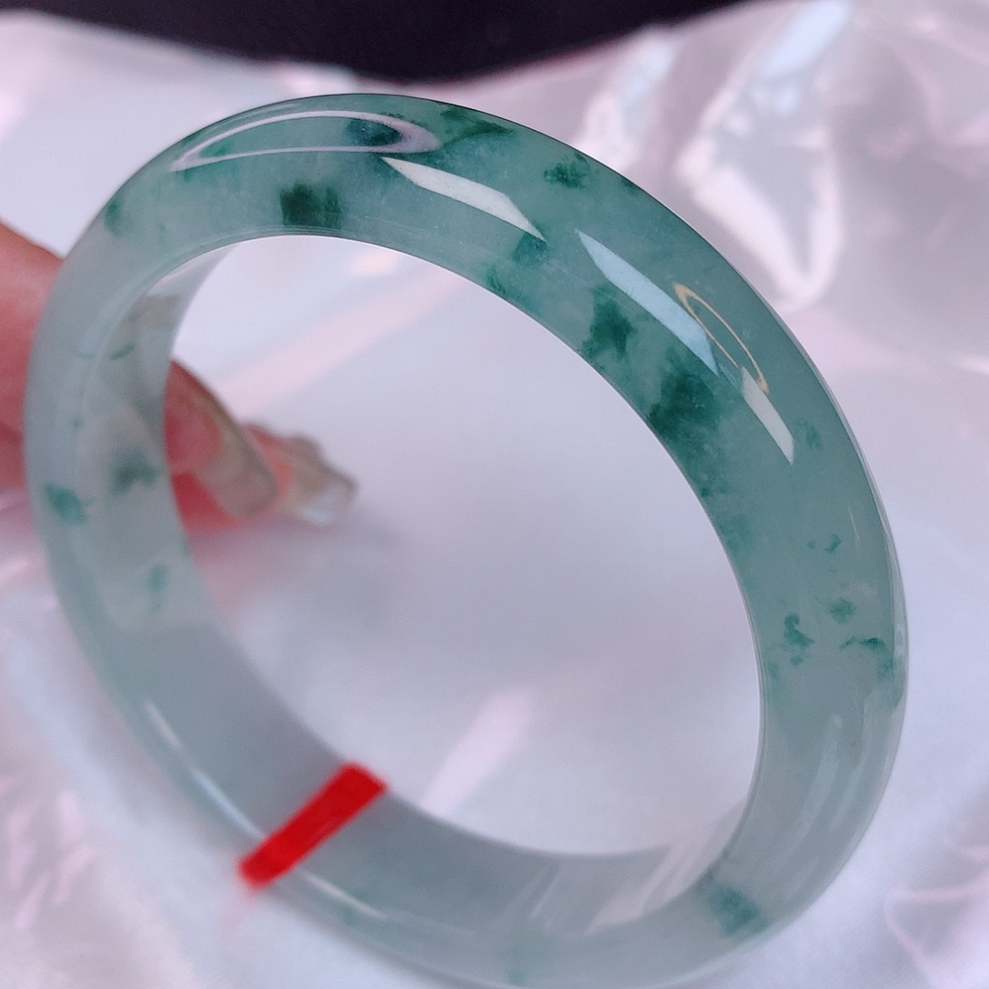 翡翠手镯未镶嵌55 翡翠手镯