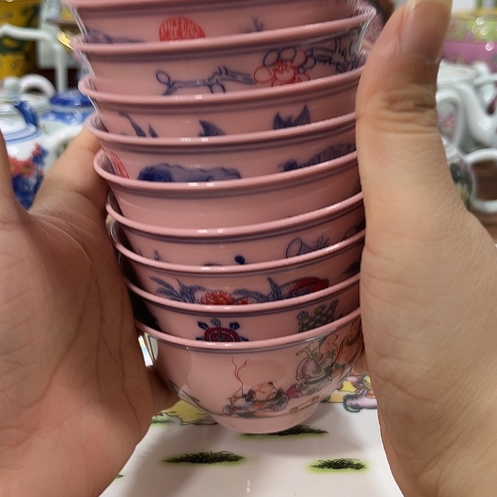 景德镇陶瓷茶具主人杯茶壶 