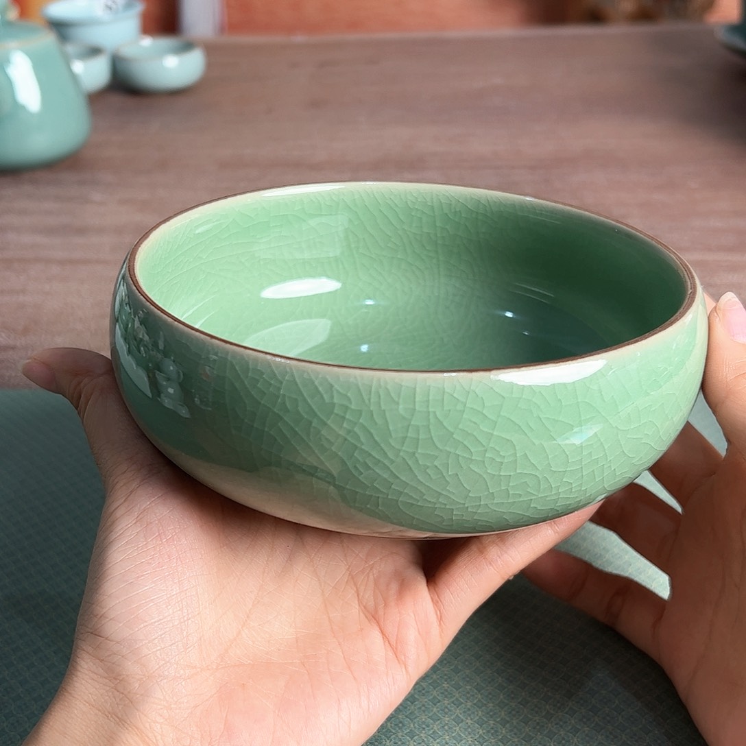 云间青瓷小米茶器龙泉