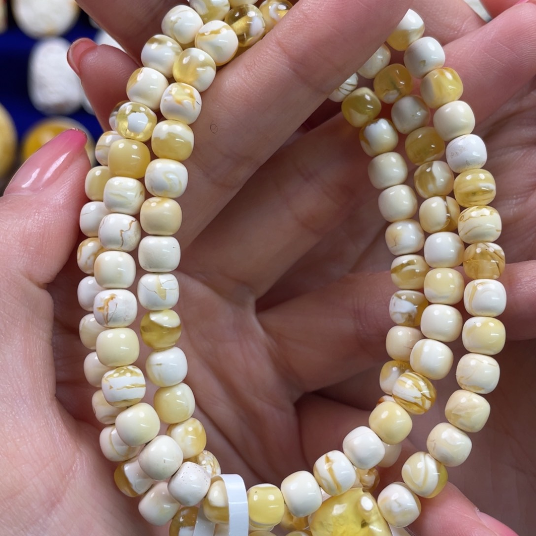 琥珀裸石未镶嵌琥珀蜜蜡