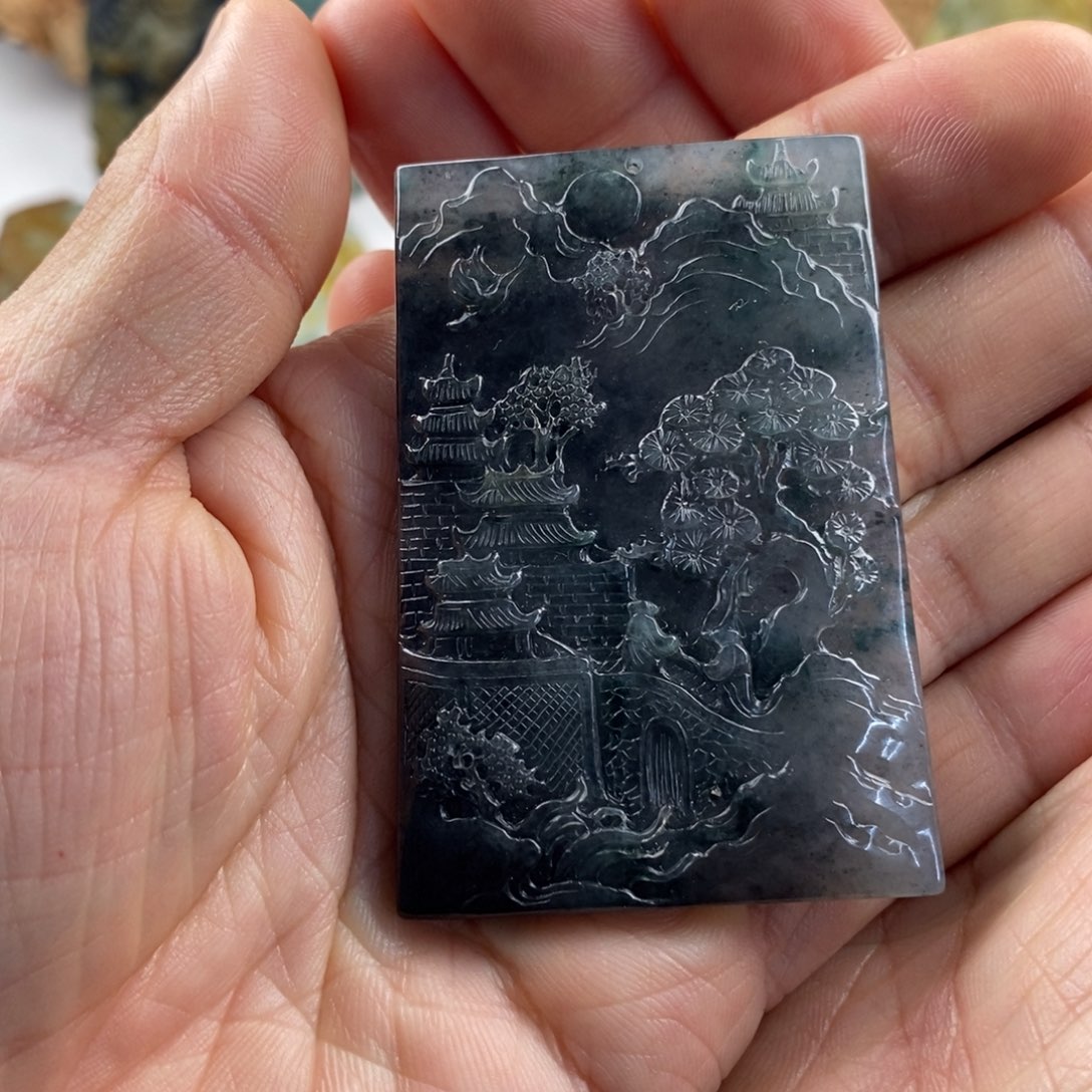 定制翡翠未镶嵌天然缅甸翡翠a货