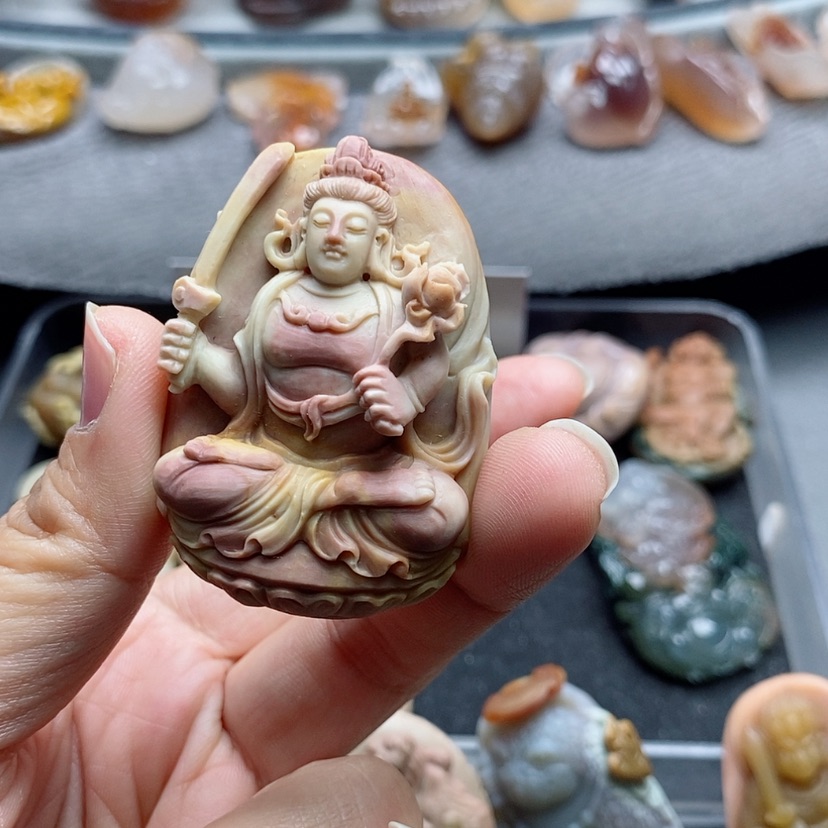 【闪购商品】未镶嵌吊坠定制石英质玉