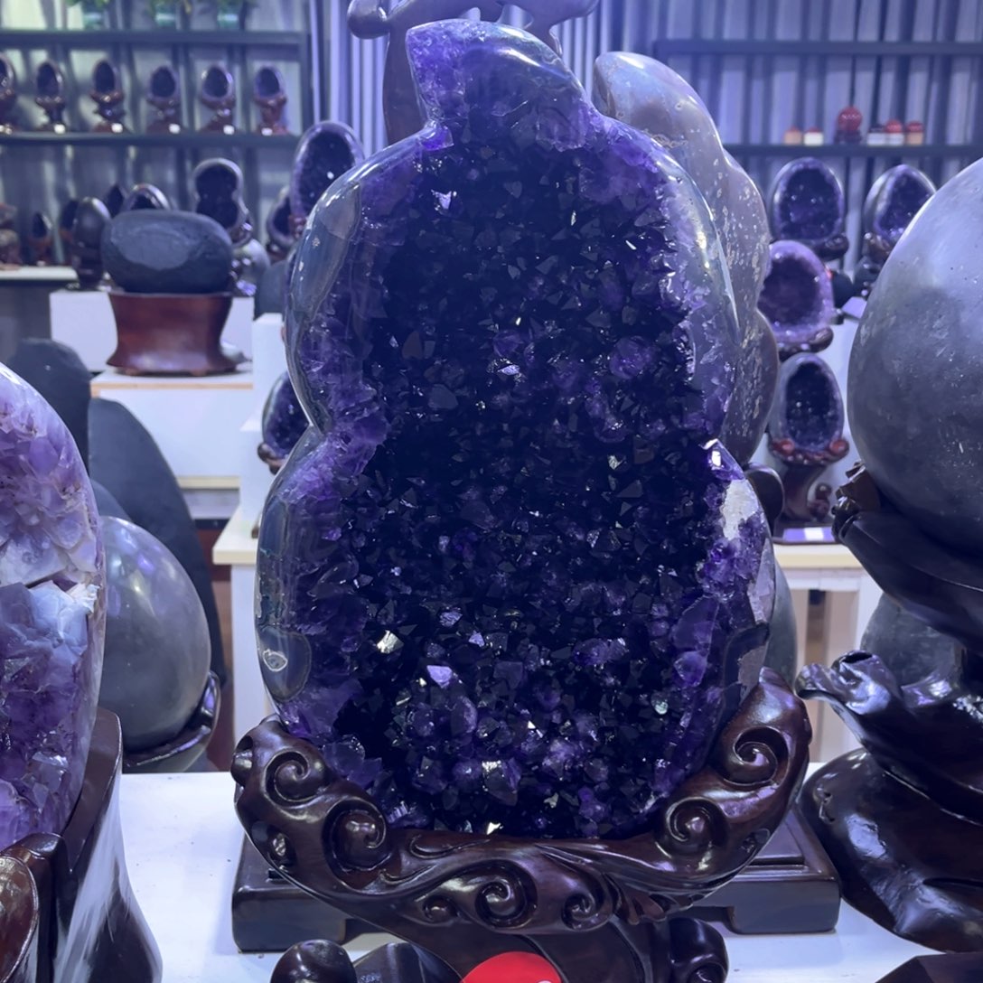 未镶嵌大型摆件（非配饰）紫晶