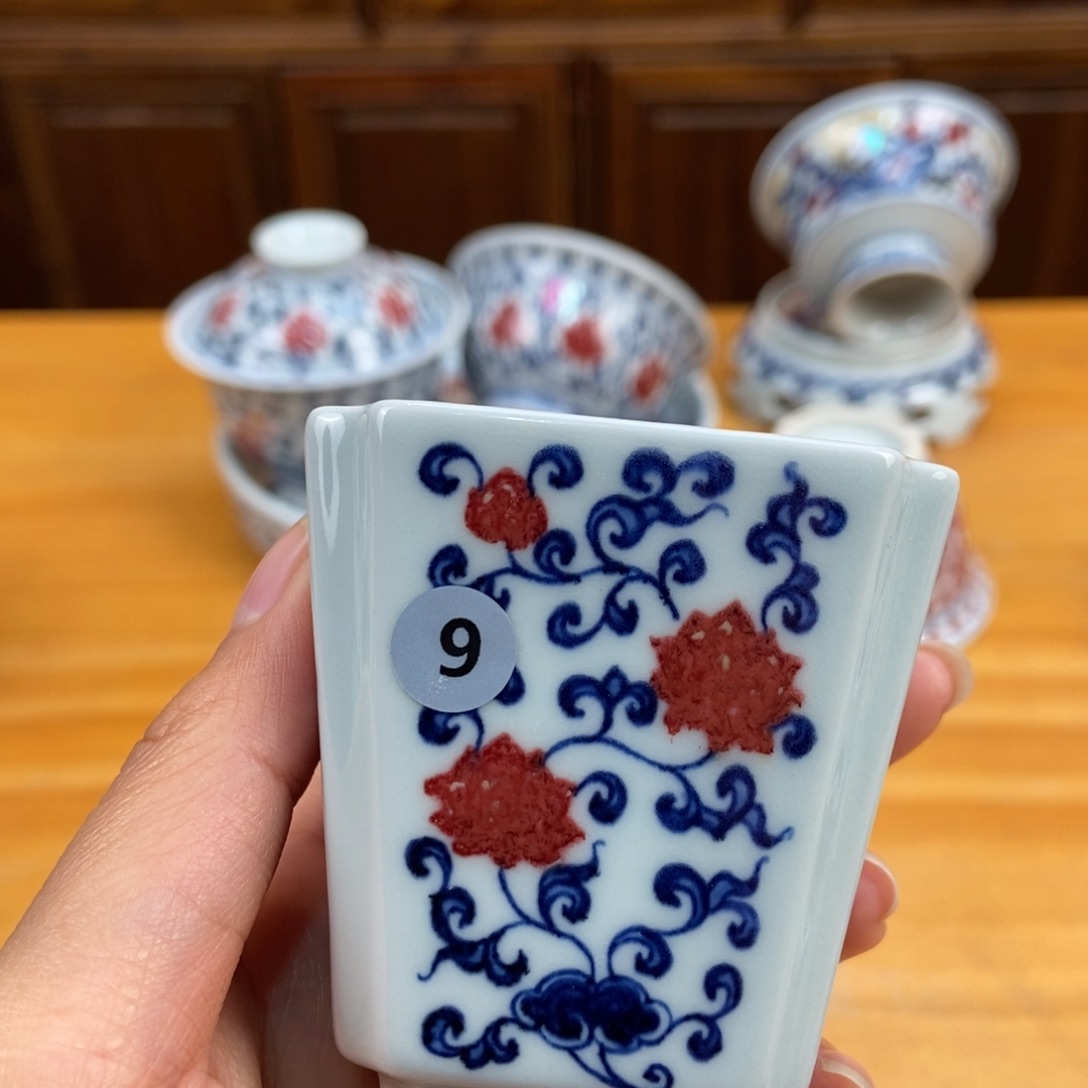 手绘现代茶具非古董洋*