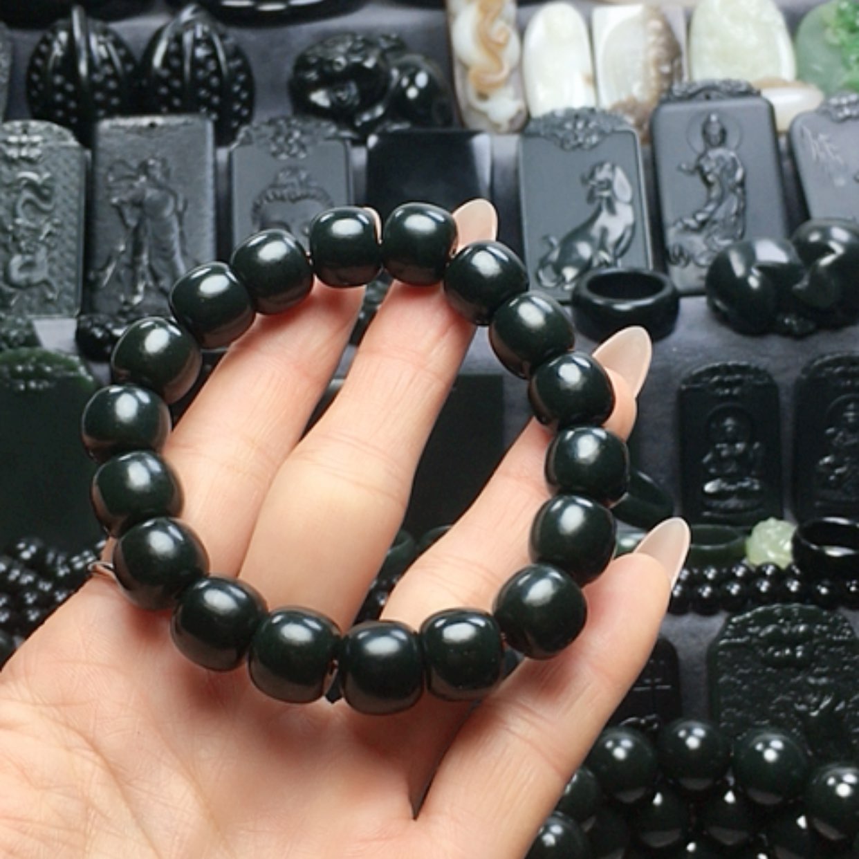 【闪购商品】和田玉手串未镶嵌