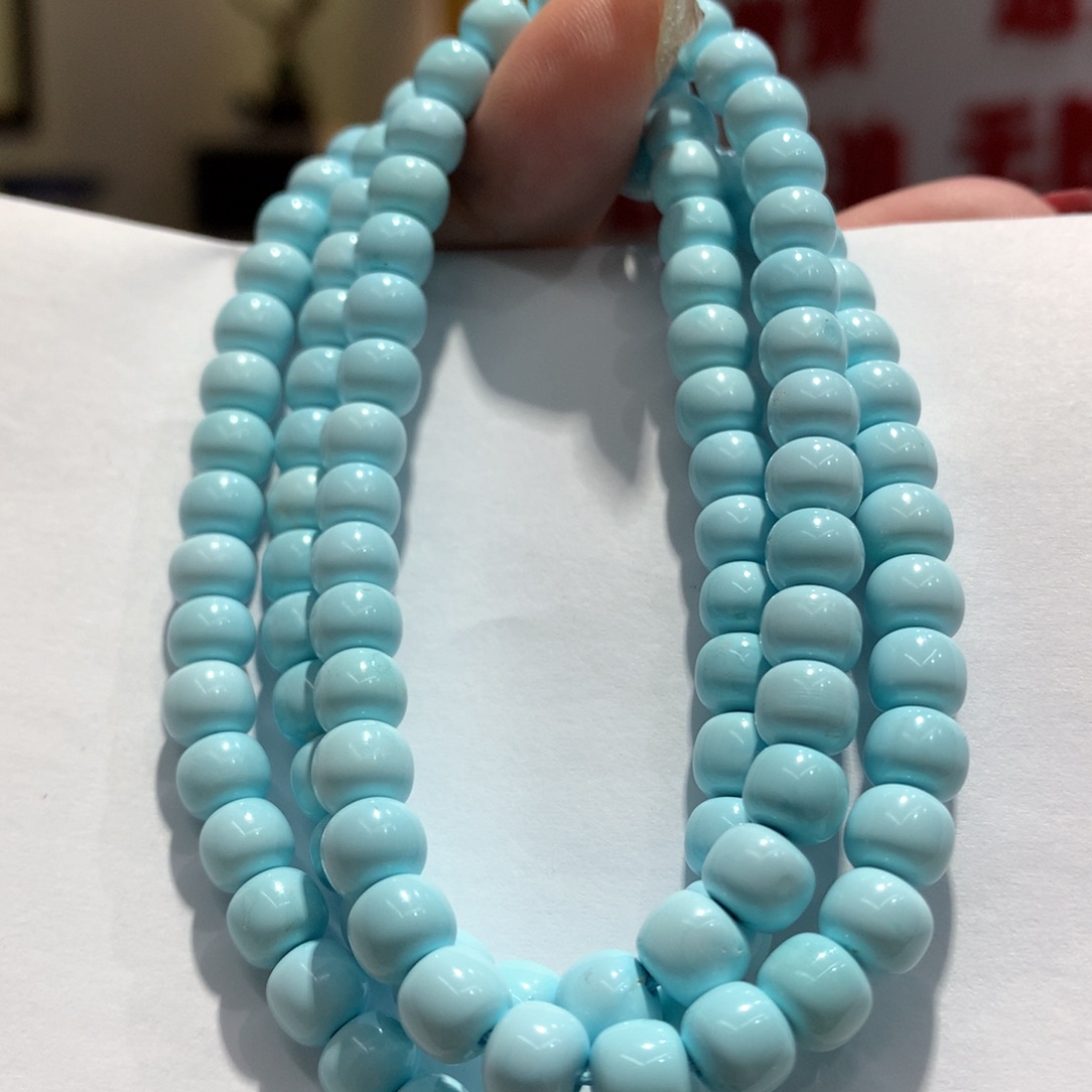 绿松石长链未镶嵌