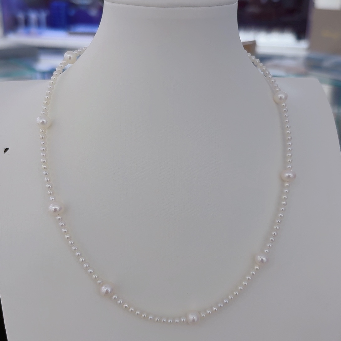 未镶嵌颈饰淡水珍珠