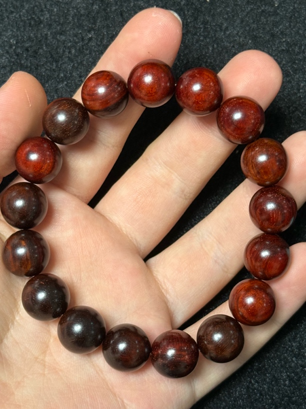 檀香紫檀1.2手串#00125