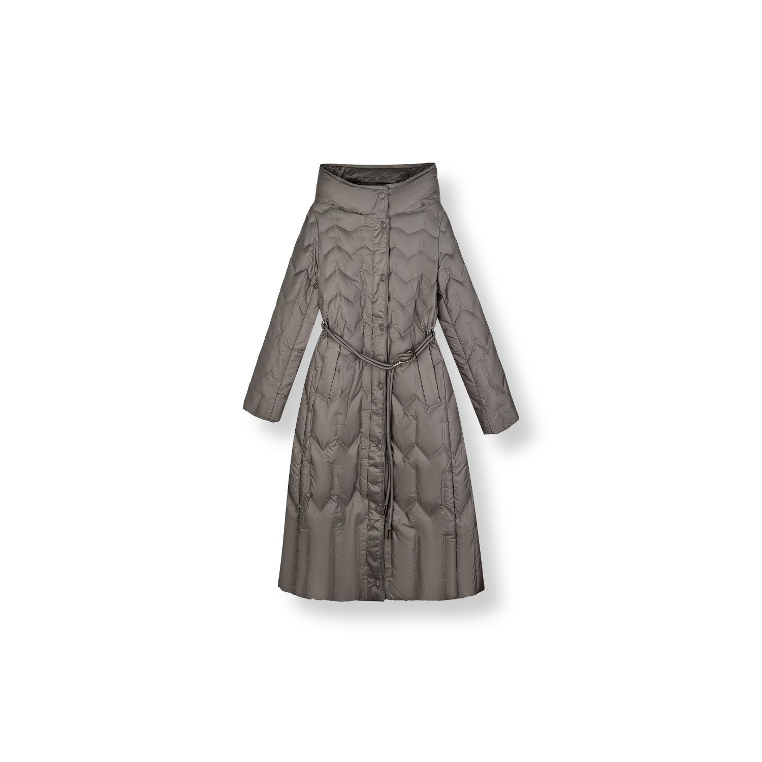 *【大喜】新款秋冬中长款收腰羽绒服【2155】