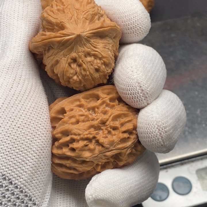 文玩核桃把件温*.西北将军