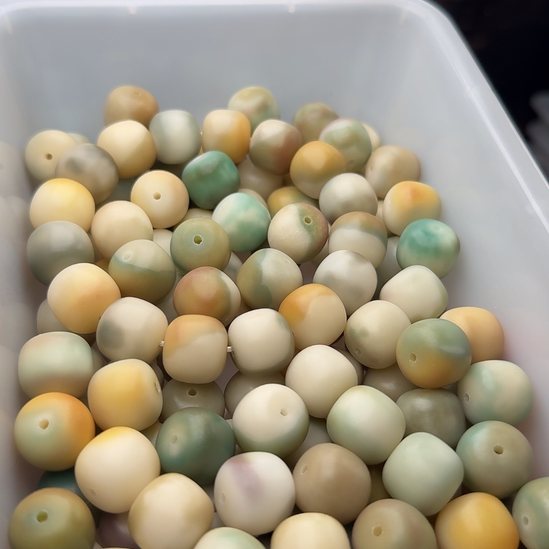 吊坠菩提根/象牙果20 颗半碧春 16.5 干磨桶