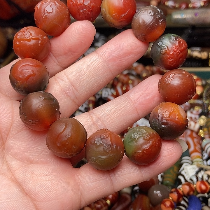 玛瑙/玉髓未镶嵌手链