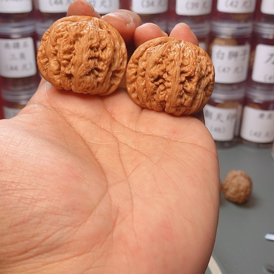 核桃把件42尺寸平谷大粗筋