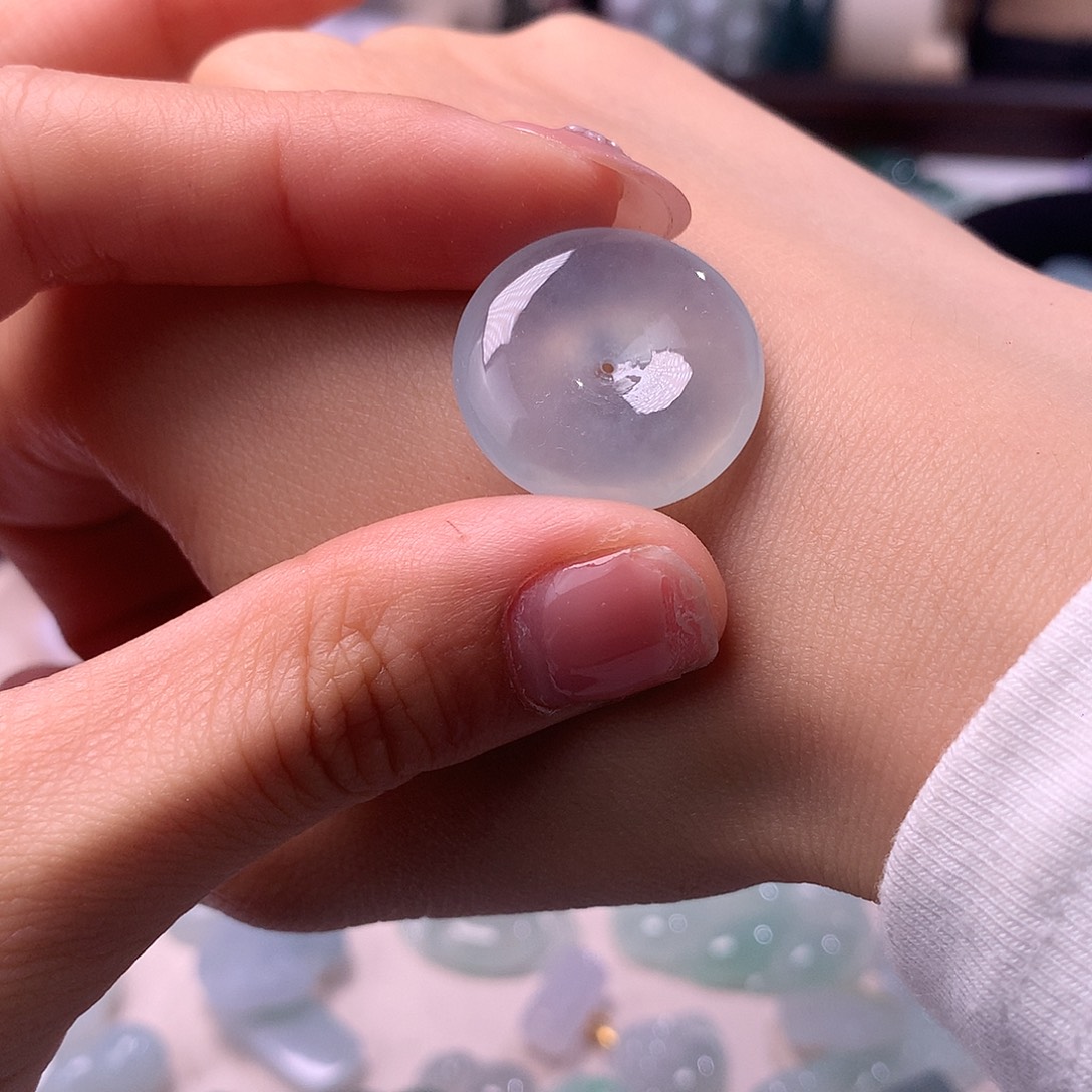 可***张翡翠未镶嵌颈饰拍25单