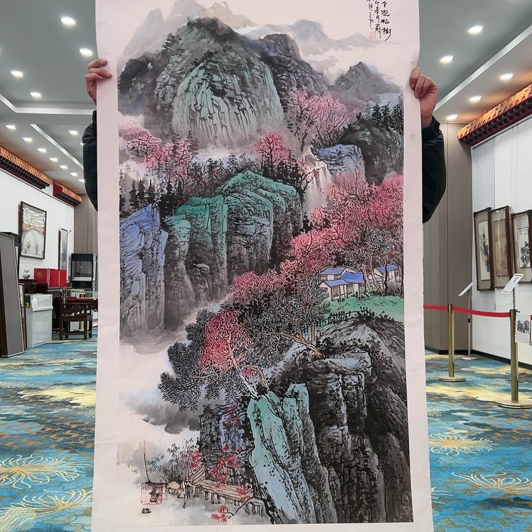 国画苏珊展览原作