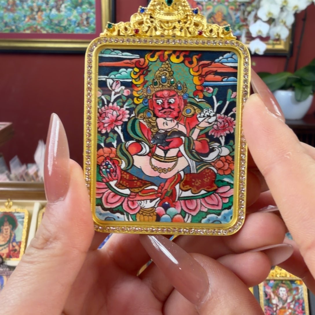 吊坠红Ｃ成都画师手绘
