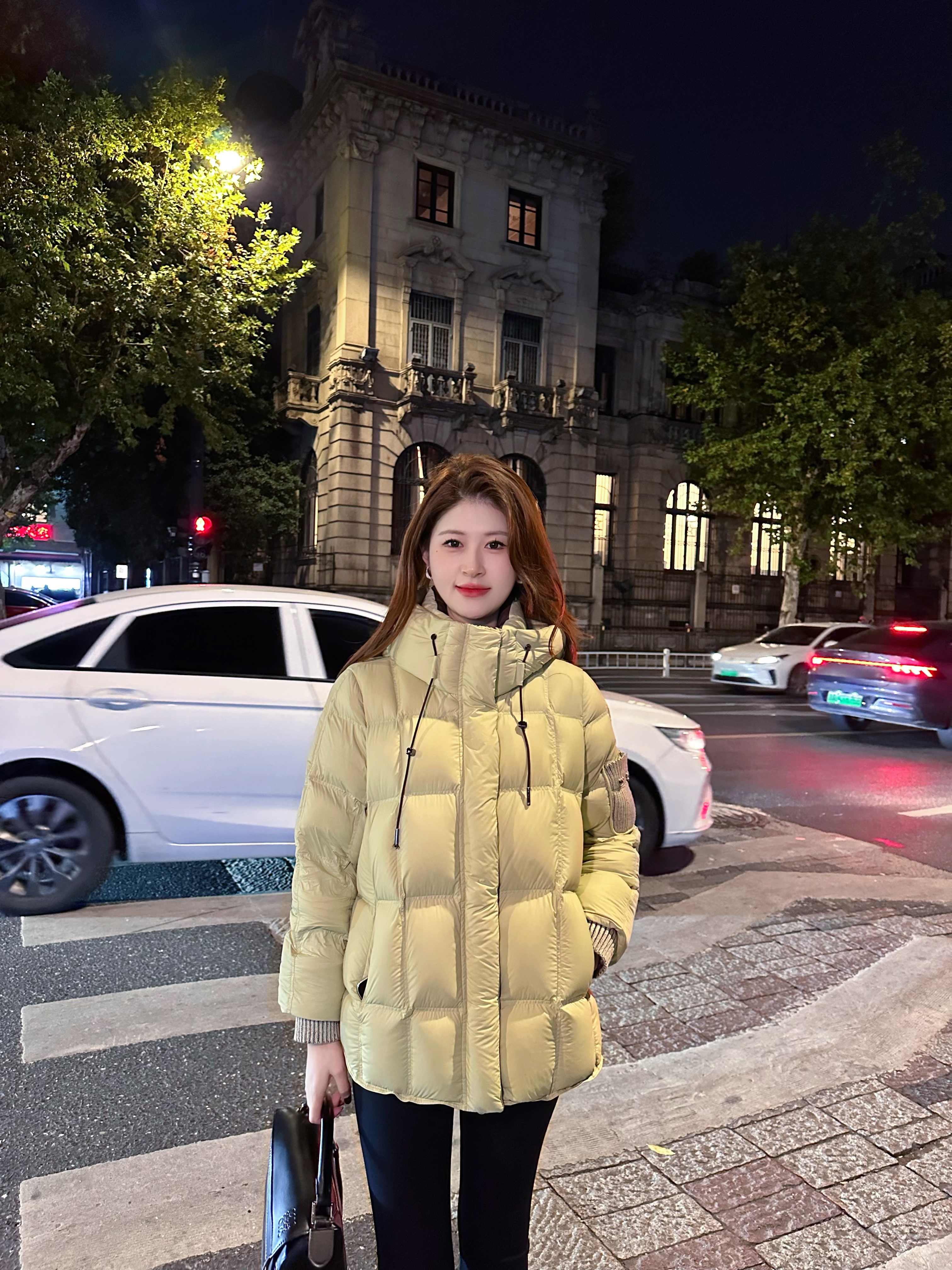 【MYLD】90白鹅绒新冬连帽轻奢休闲时尚保暖百搭羽绒服  Y6109