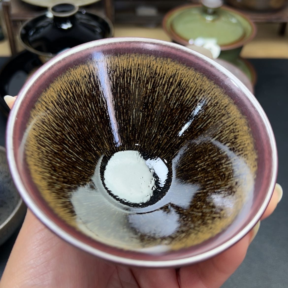 【闪购商品】茶盏建窑建盏主人杯