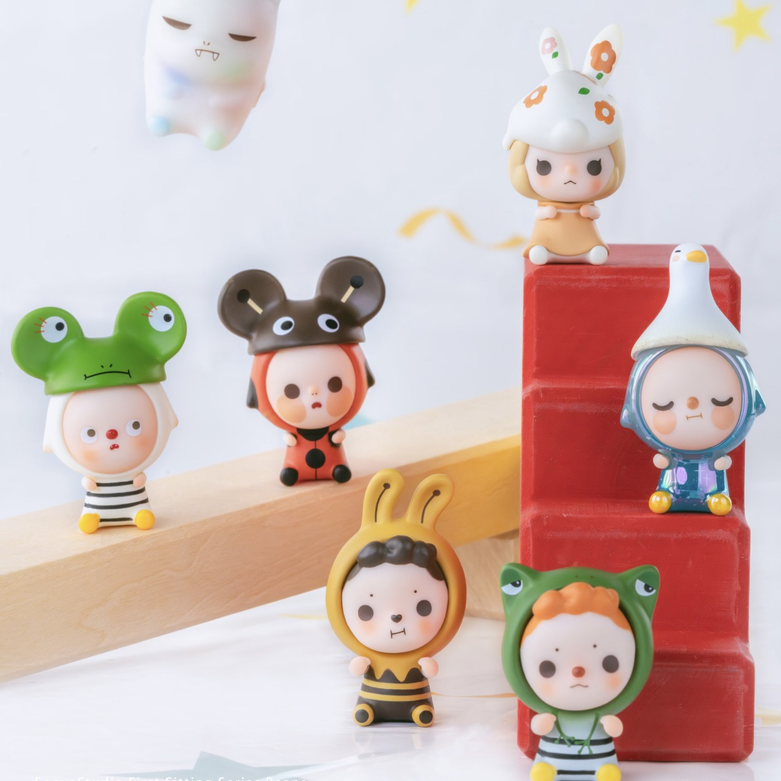 【转转/平拆】SooyaStudio初代坐坐系列萌粒潮玩盲盒可爱摆件代拆
