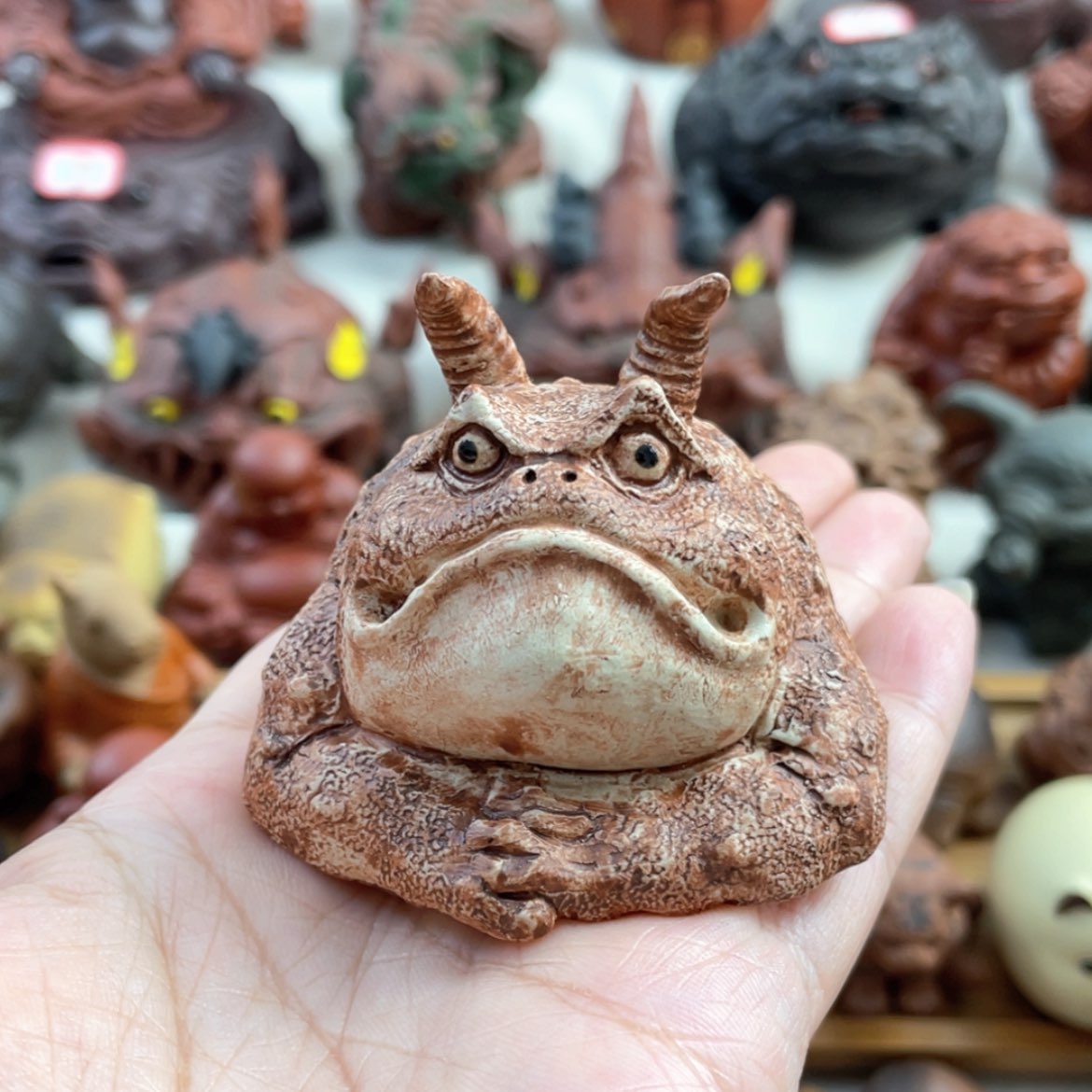 【闪购商品】紫砂茶宠紫砂金蟾