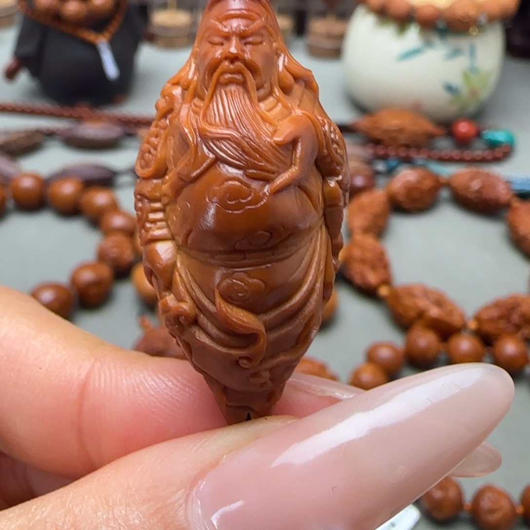 橄榄核手串/手链关公