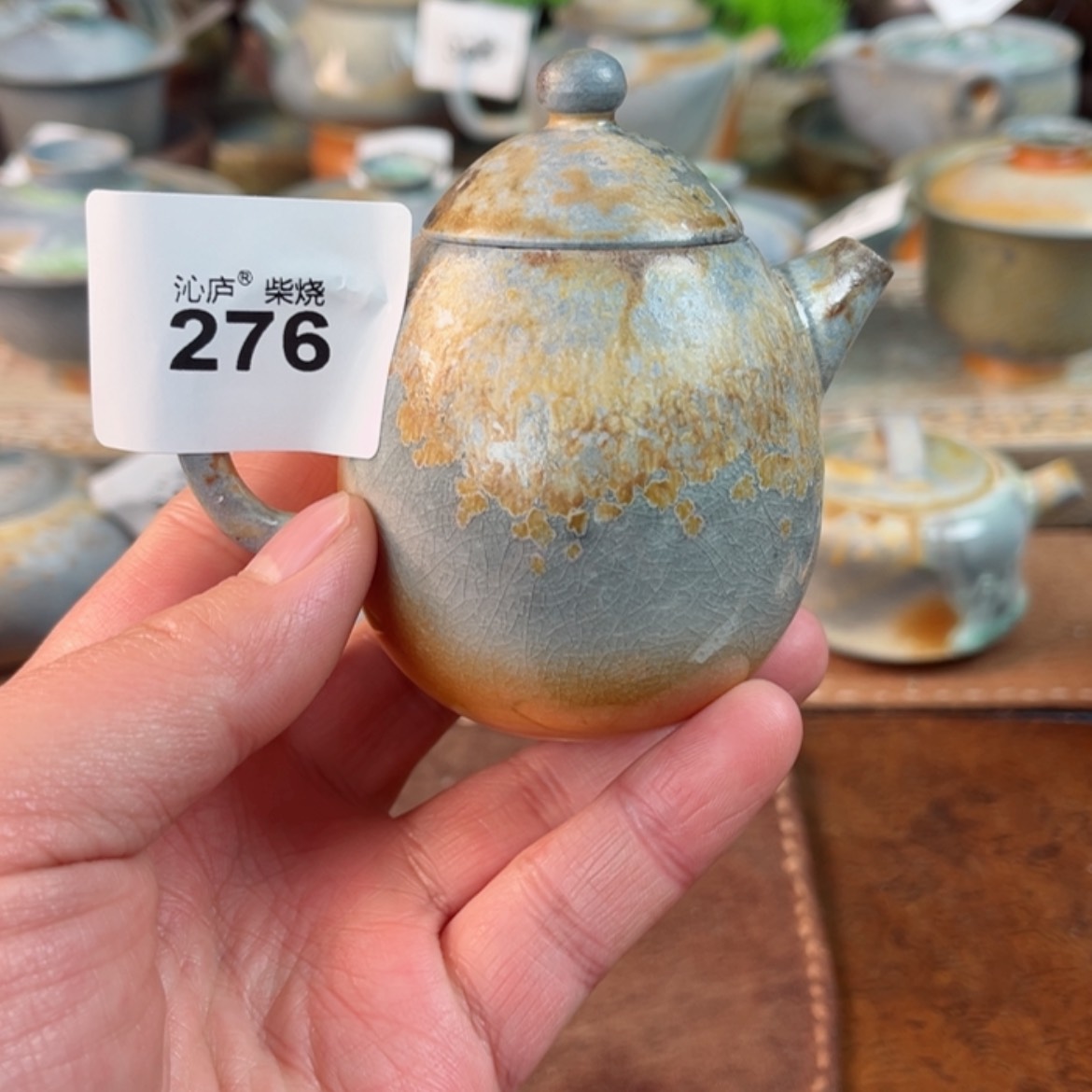 【闪购商品】沁庐柴窑古法柴烧手工茶具