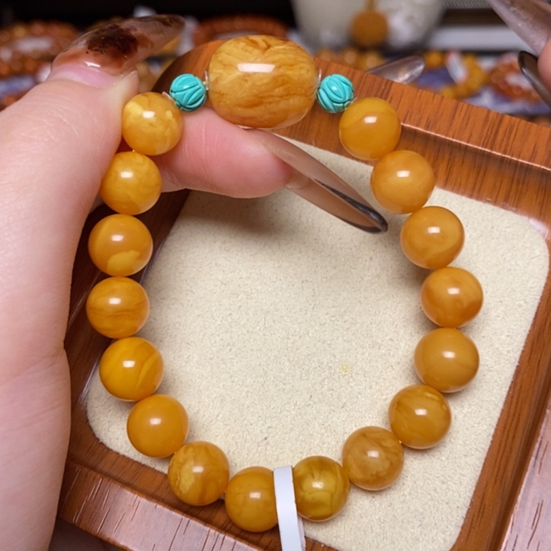 【闪购商品】手链蜜蜡未镶嵌手串