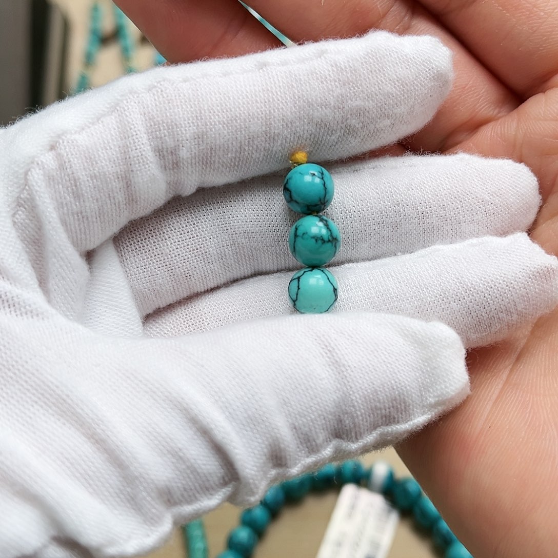 绿松石圆珠未镶嵌