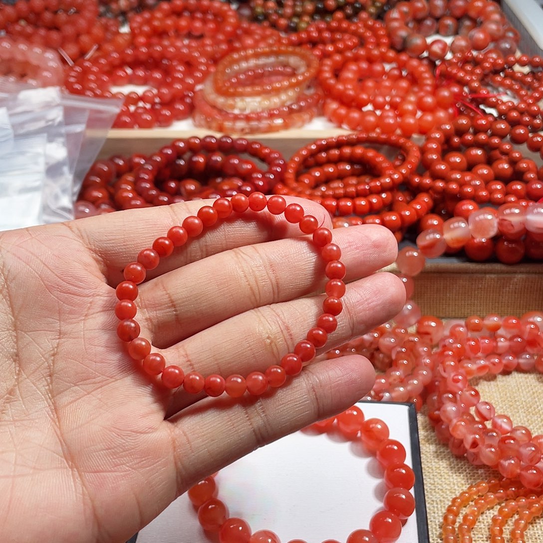 手链未镶嵌南红玛瑙