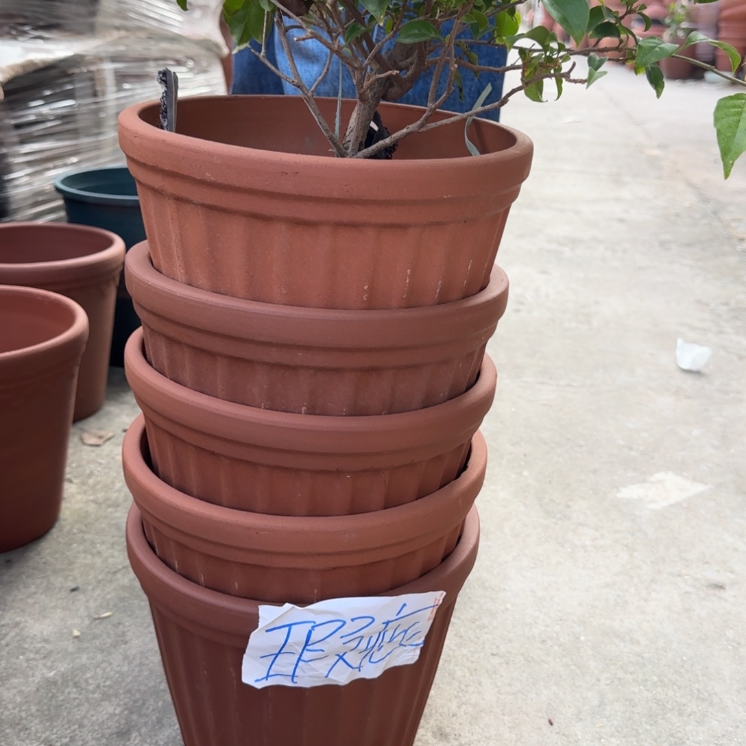 花盆紫砂口24高23宜兴紫砂粗糙