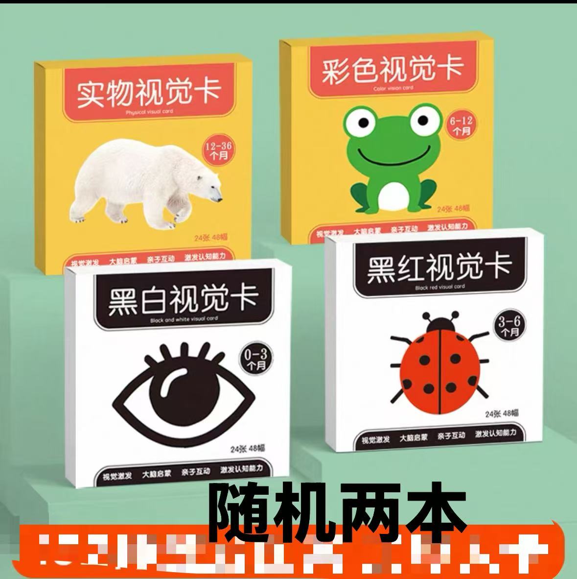 宝宝视觉卡两本