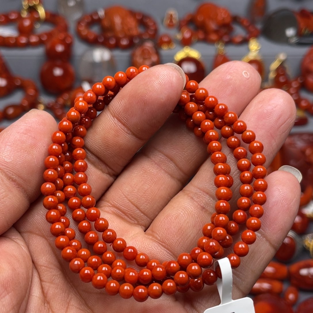 南红玛瑙未镶嵌珠宝奇石多圈4