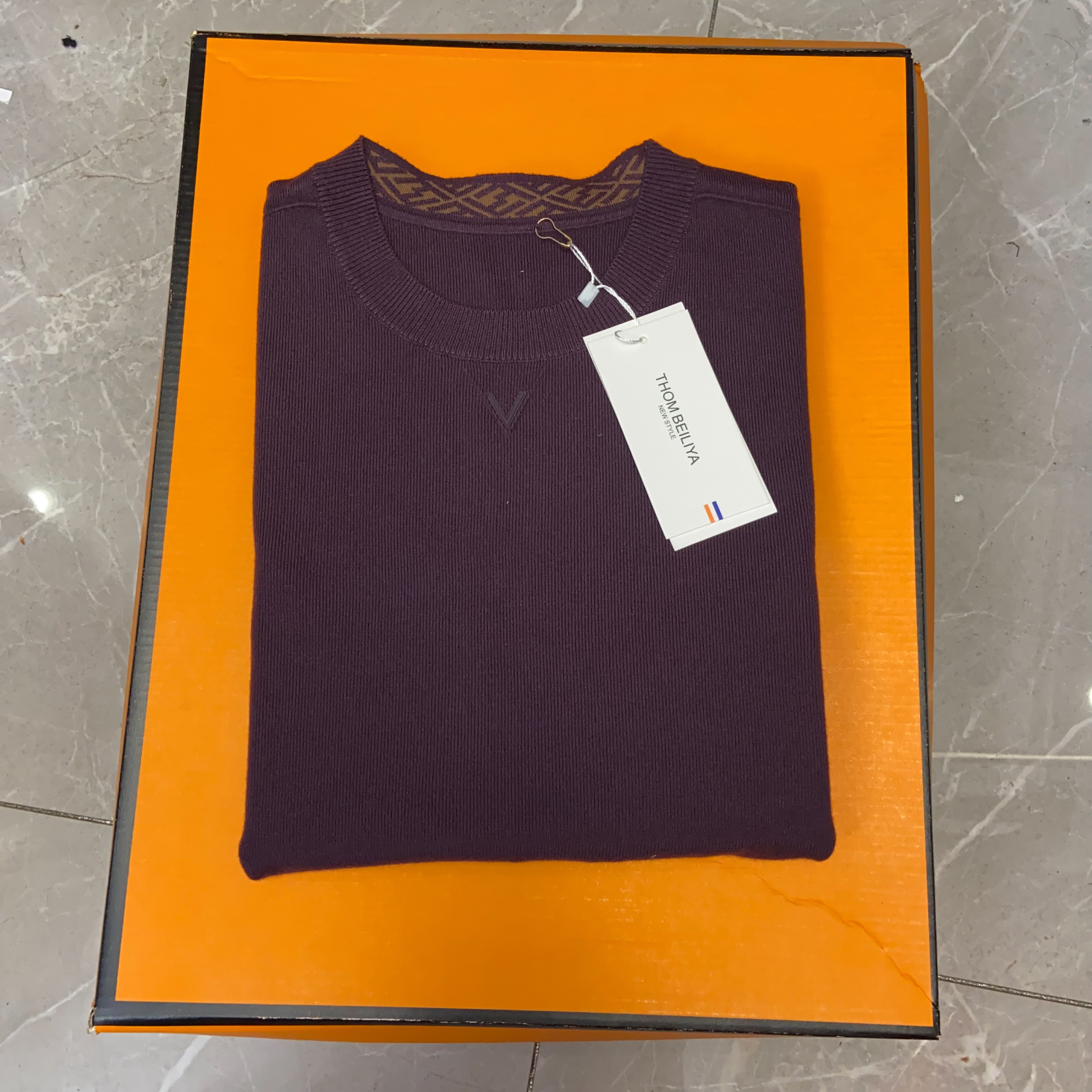 9003长袖男士时尚针织打底衫羊毛衫