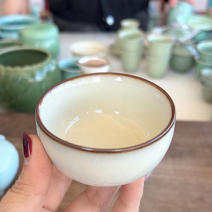 小米茶器龙泉青瓷