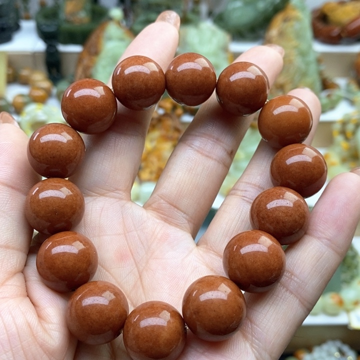 手串未镶嵌透闪石质玉