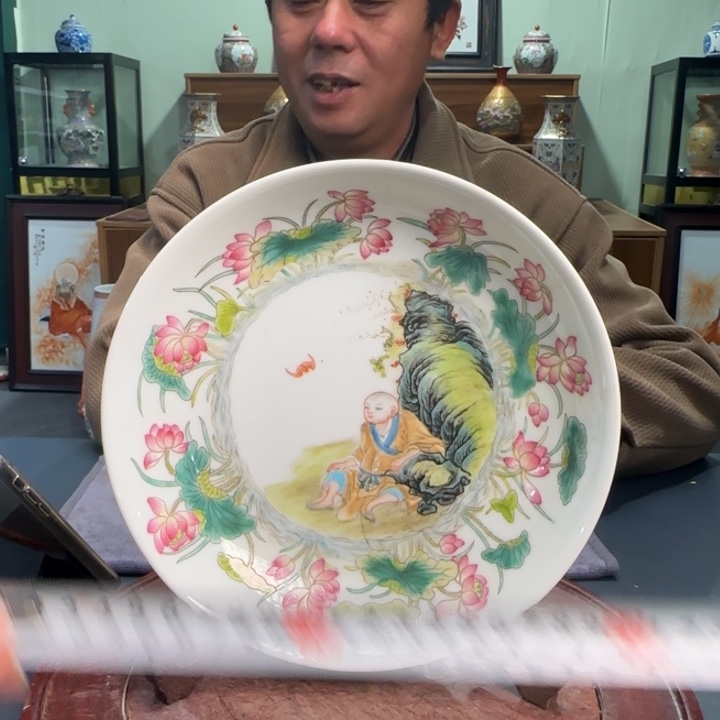 摆件陶景德镇陶瓷陶瓷摆件