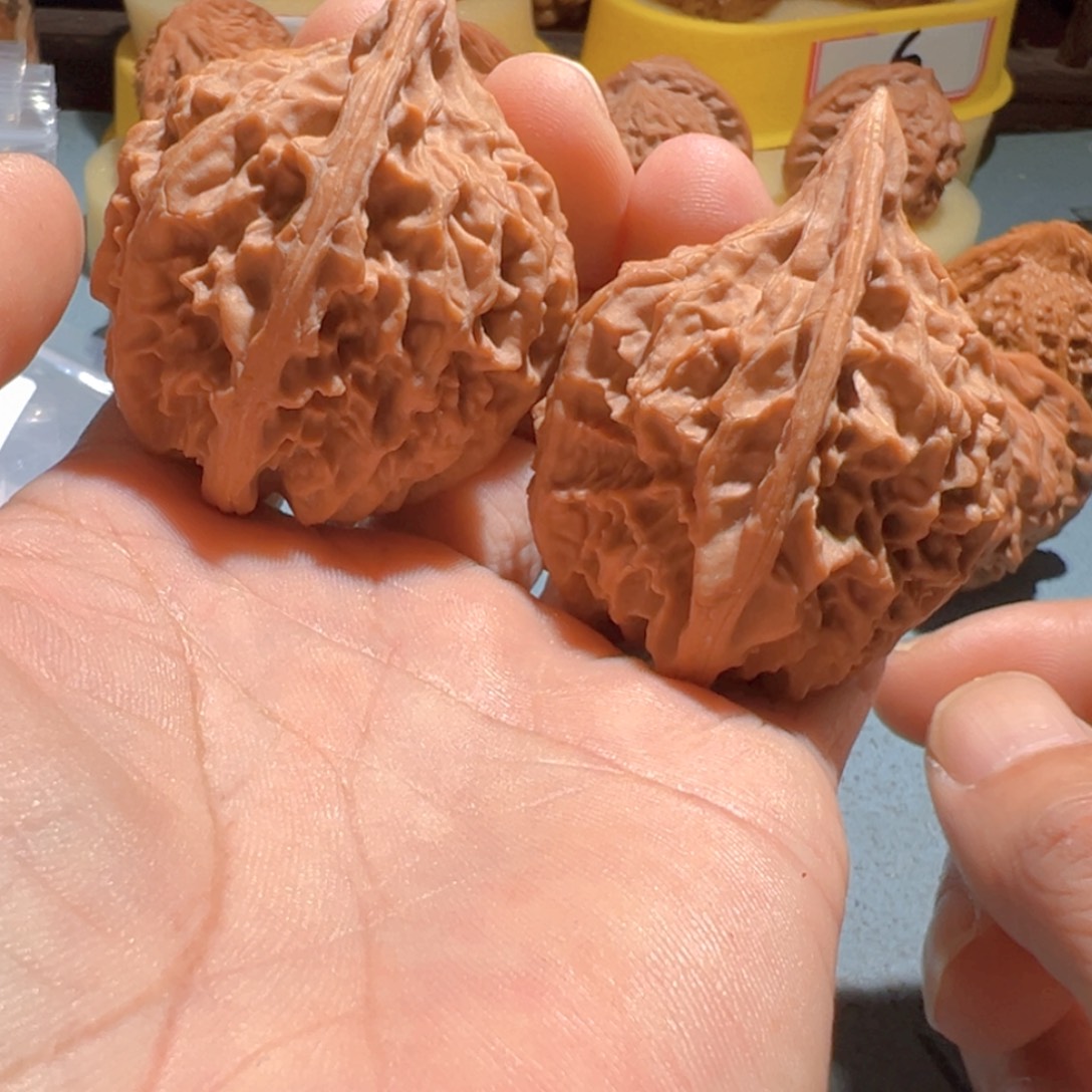 文玩核桃把件蓟县鸭嘴40