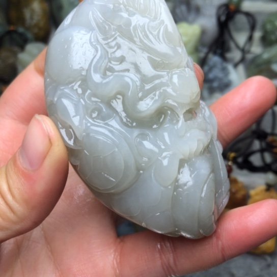 和田玉把件未镶嵌