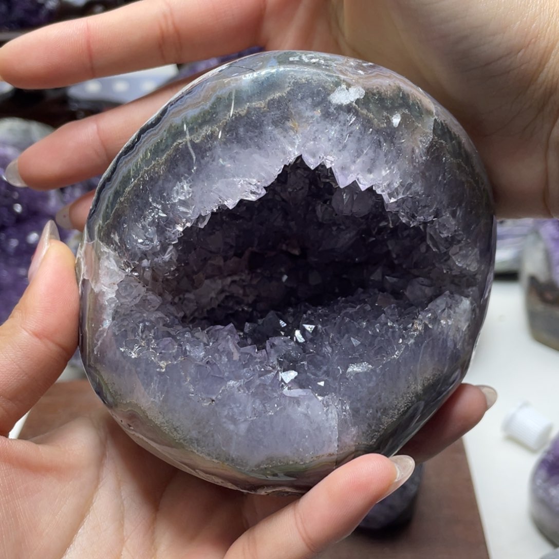 紫晶大型摆件（非配饰）未镶嵌