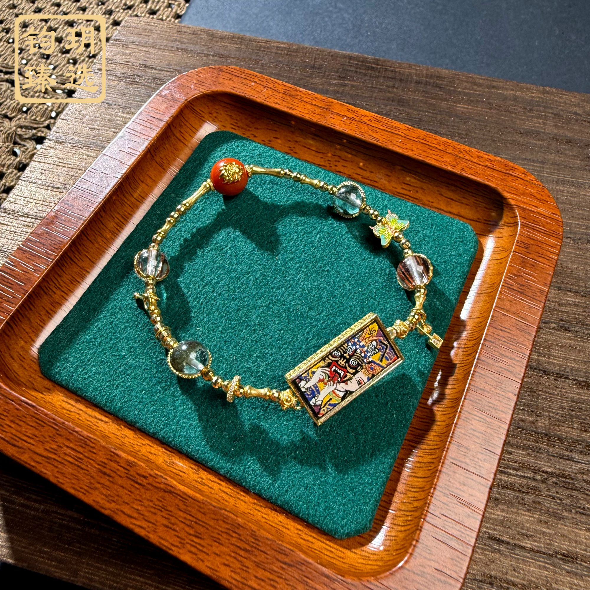 【古拙专属】扎基拉姆前世今生18k金手串 | 多样性发一 | AC0012