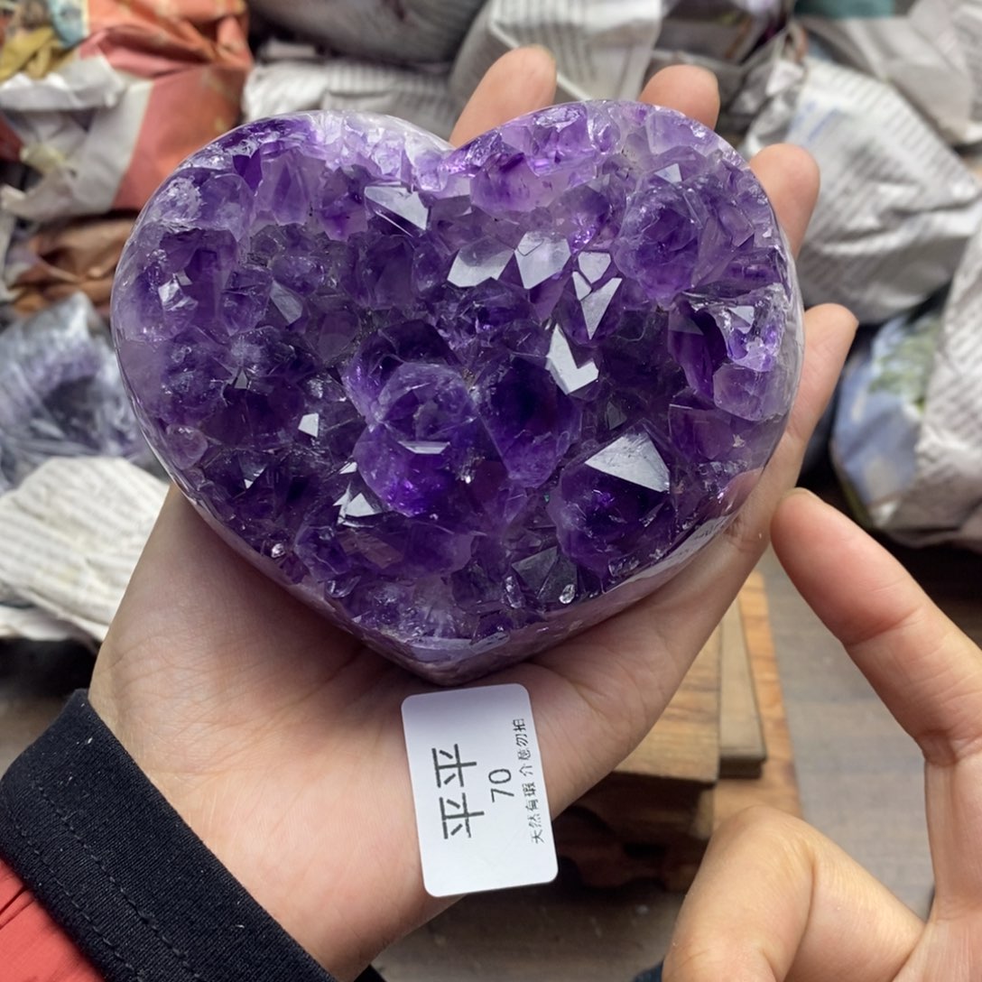 未镶嵌紫晶大型摆件（非配饰）