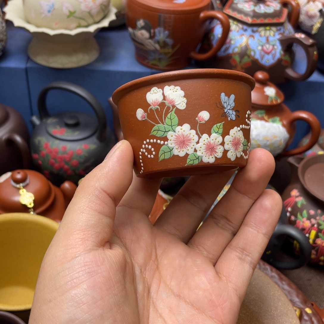 紫砂茶杯紫砂主人杯80cc