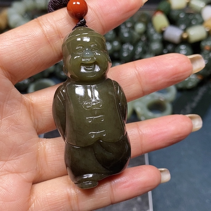 和田玉挂件未镶嵌