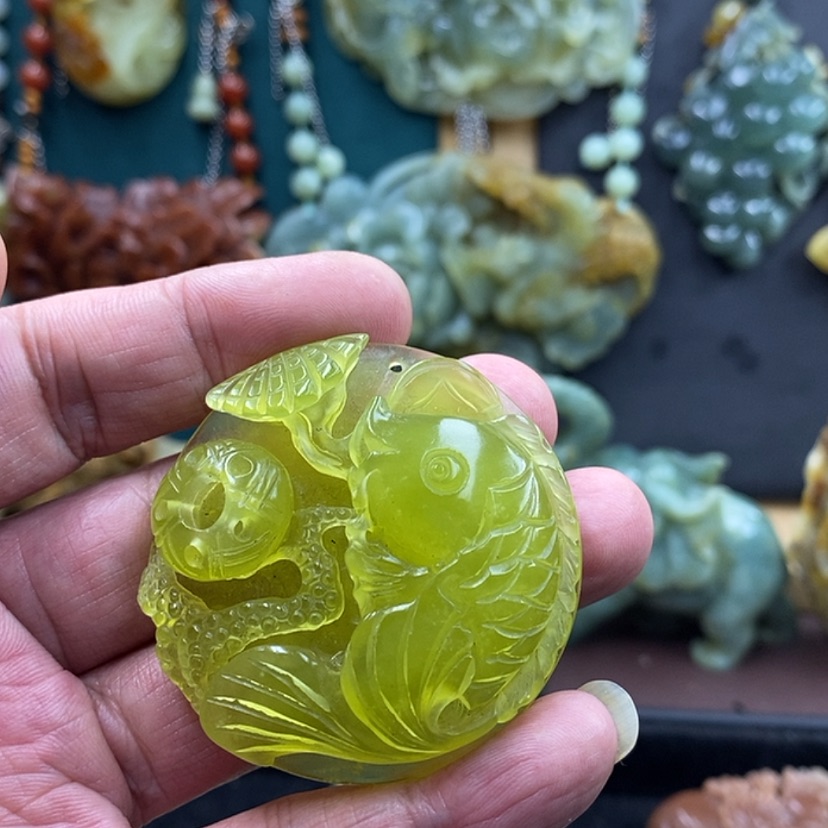 【闪购商品】未镶嵌岫玉吊坠